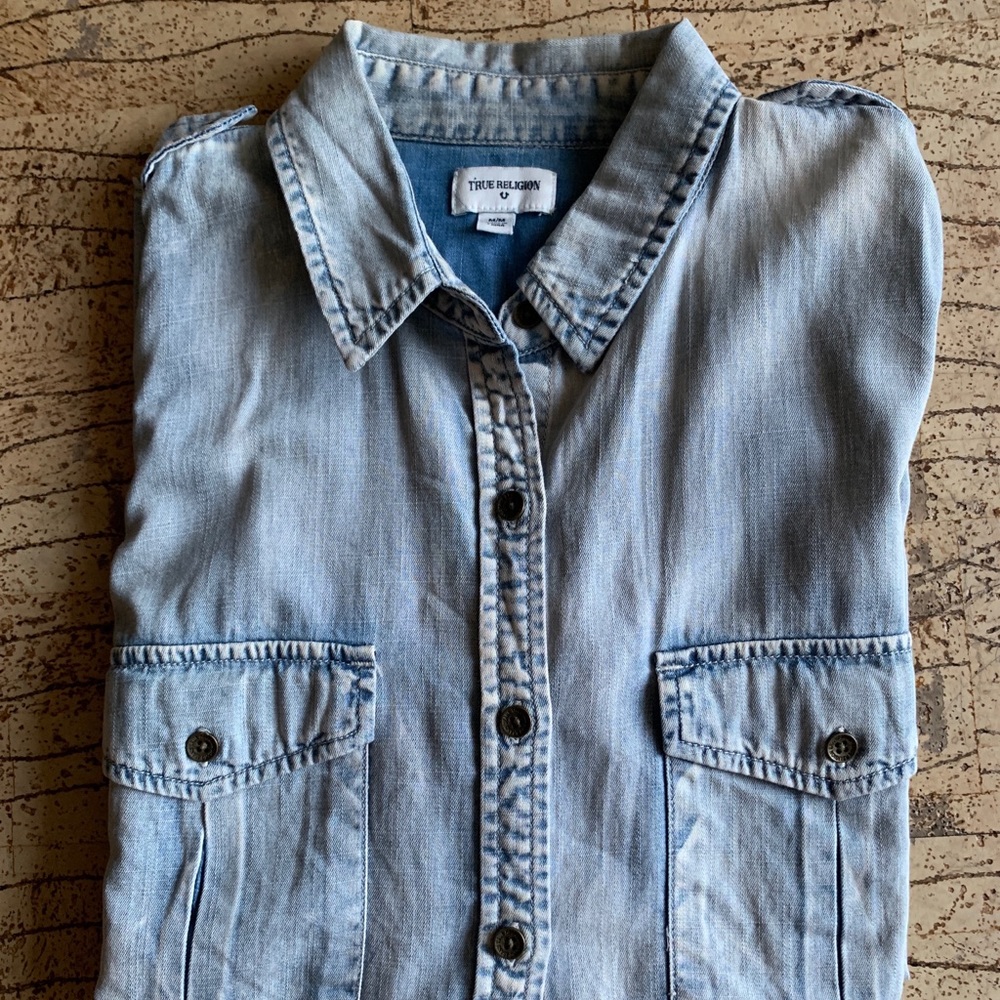True Religion Military Shirt